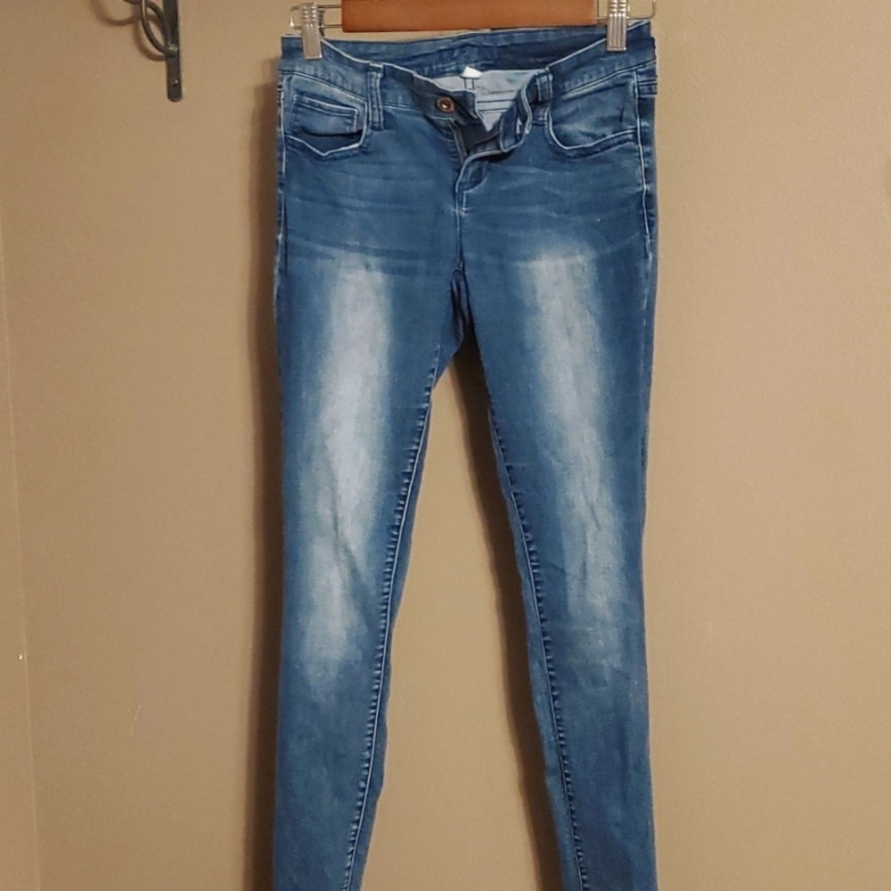 Decree blue skinny jeans junior size 3